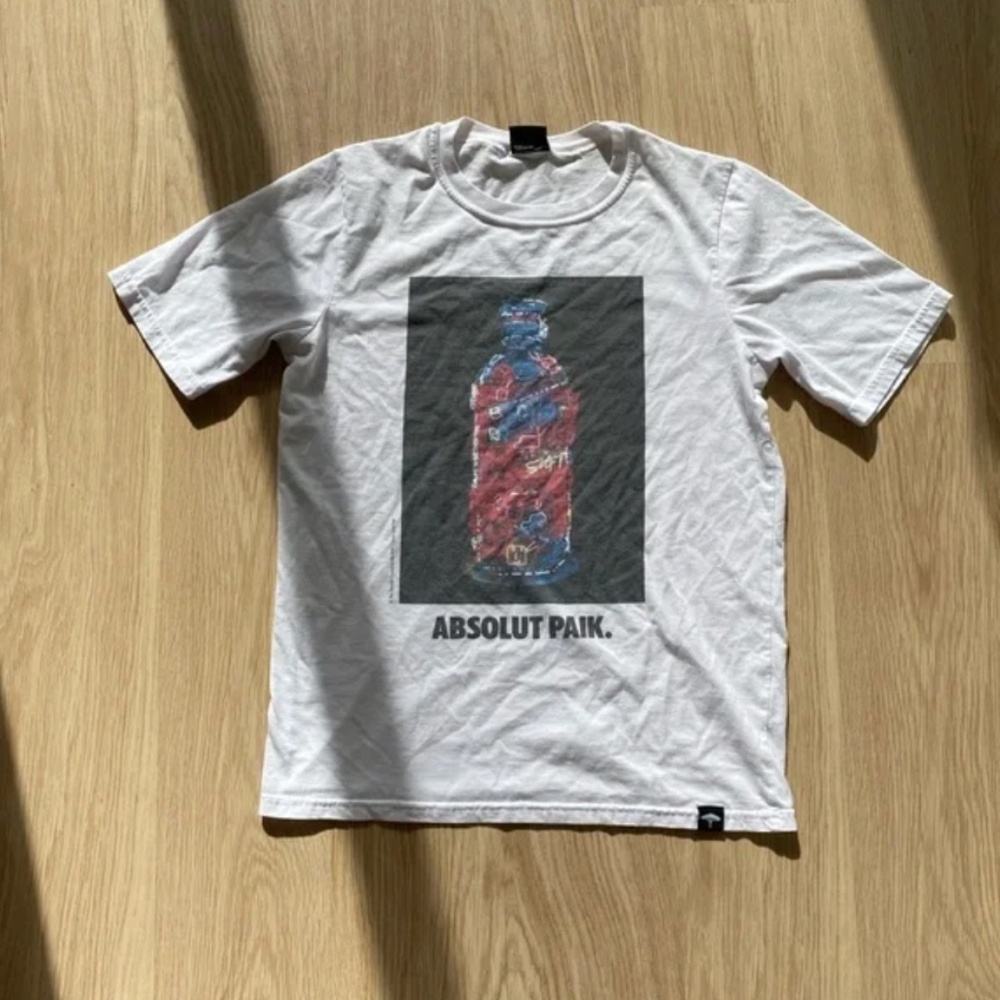Absolut Vodka White Shirt